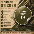 CIRCLE 3" 50PCS