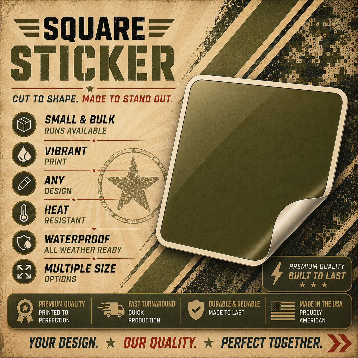 SQUARE STICKERS