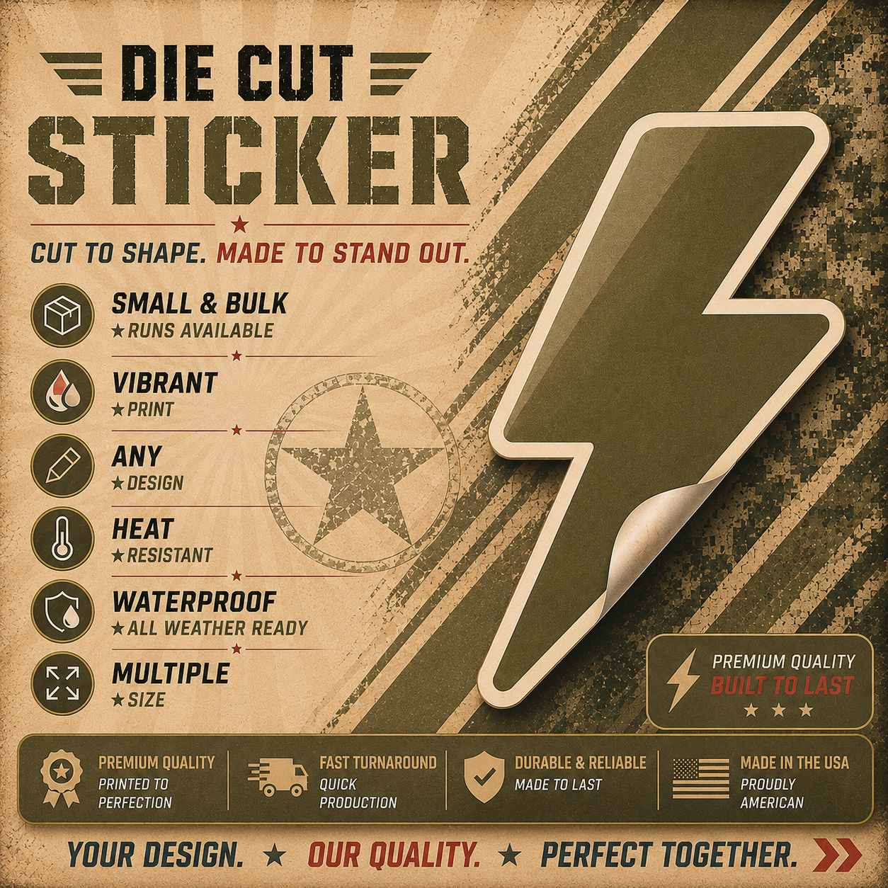 DIE CUT STICKERS
