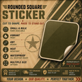 ROUNDED SQUARE STICKERS