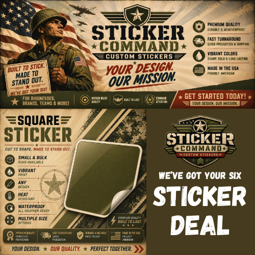 CUSTOM VINYL STICKERS